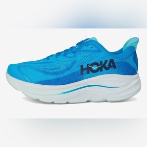 HOKA ONE ONE Sz 10 D Clifton 10 Hoka Blue/ Skyward Blue Color Way Excellent Cond